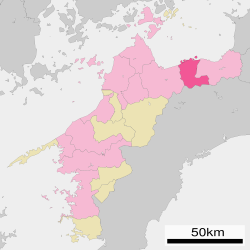 Niihama in Ehime Prefecture Ja